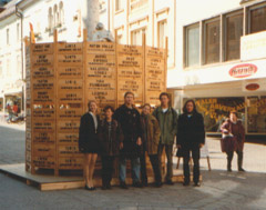 Das mobile Denkmal der Namen, 1995