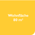 Wohnfläche 80 m2